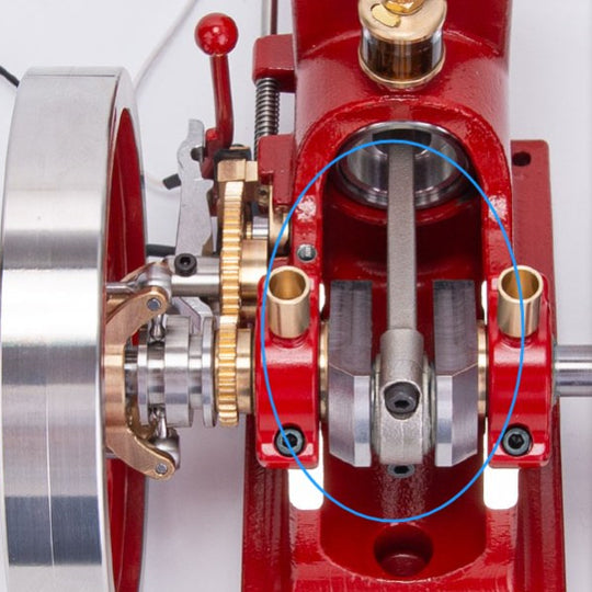 Vilebrequin pour moteur RETROL HM-01 HIT AND MISS