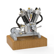 musa hoglet v-twin 4-stroke kick-start gasoline motorcycle engine model