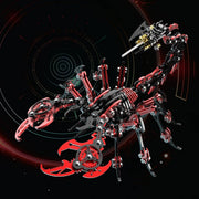 3D Puzzle DIY Model Kit Jigsaw Metal Scorpion King Mechanical Assembly Crafts-200PCS+ - EngineDIY