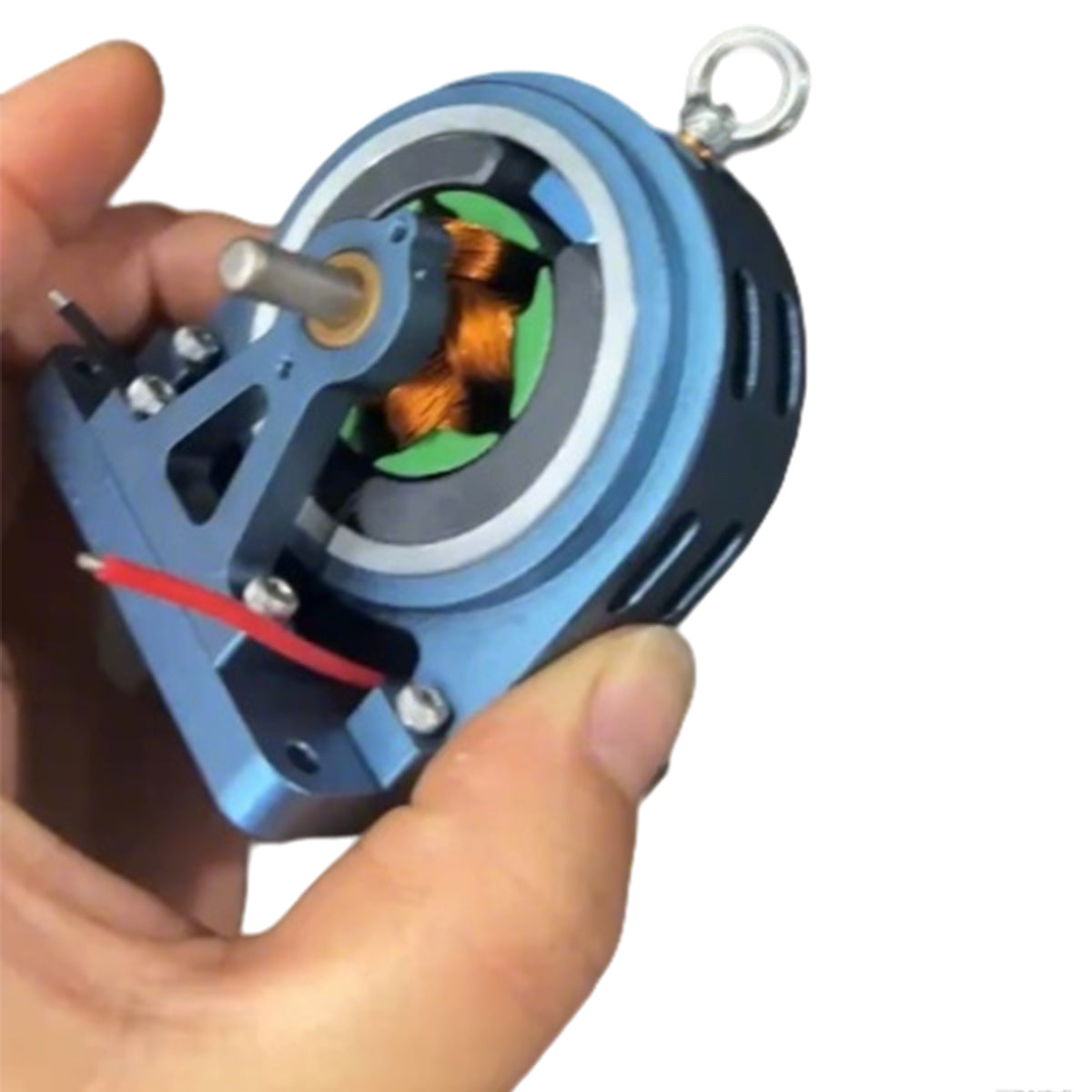 12v dc micro generator with pulley wheel & belt - diy upgrade accessories for steam/internal combustion engine models