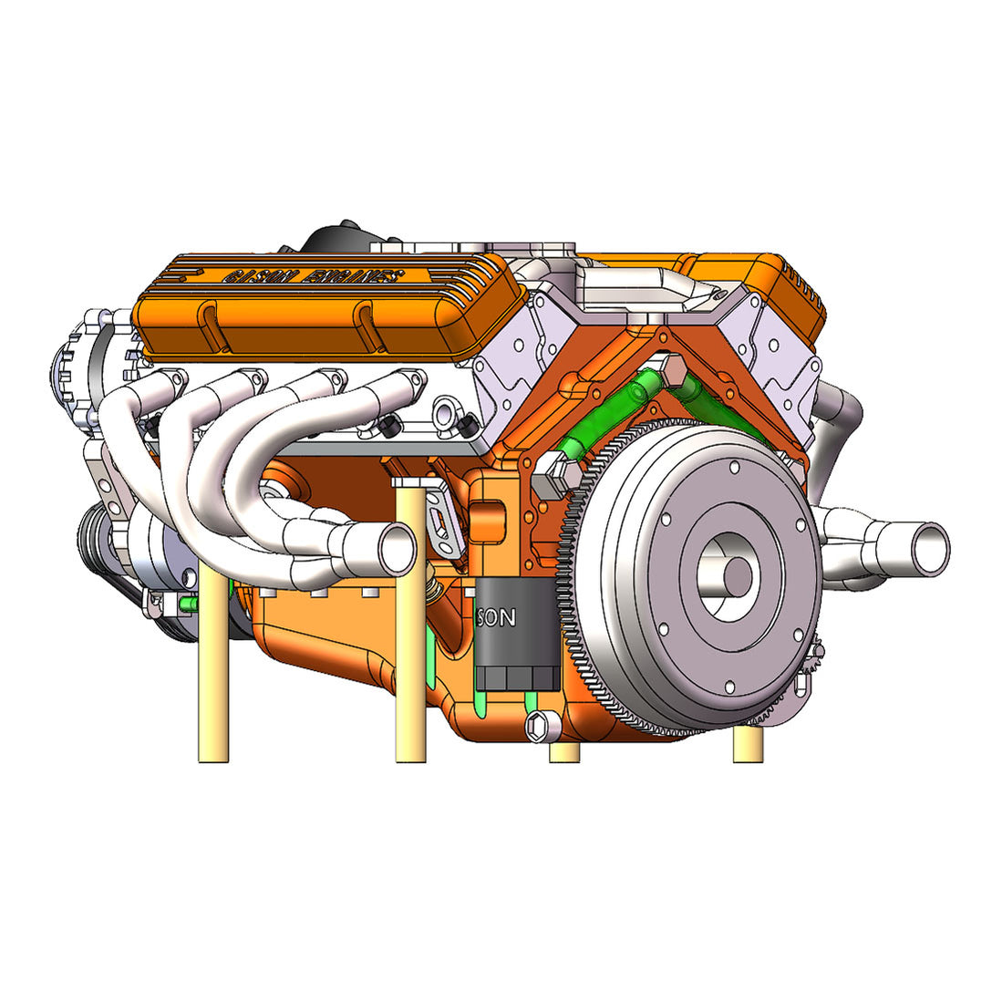 CISON V8 Engine - Build Your Own Small Block V8 Engine that Works ...