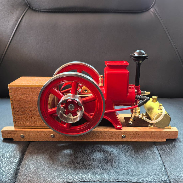 RETROL & OKMO B02 Miniature Horizontal 4-Stroke Hit and Miss Gasoline Engine Model