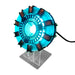 tony mk1 arc reactor model assembly kit with usb power cable & light