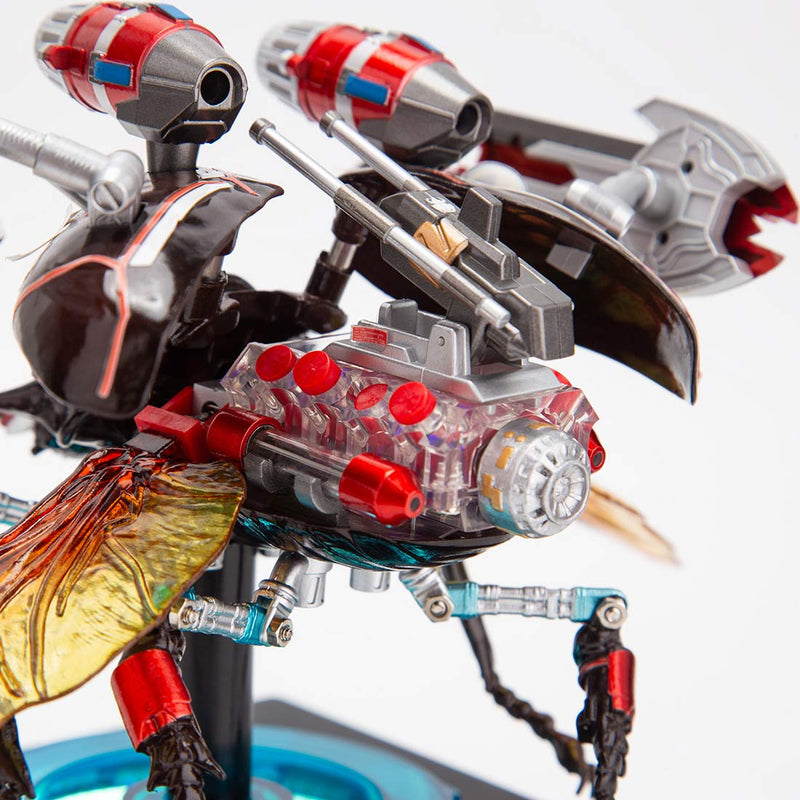 List Of Insect Bionic Models 3D Mechanical Bionic Beetle Assembly Model Kit with LED Lighting Eight ...