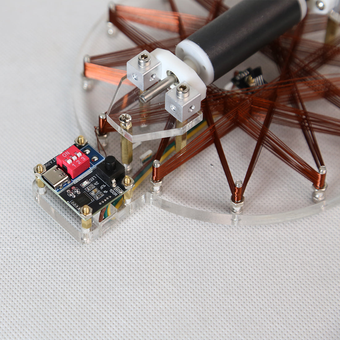 star coil brushless motor hall sensor stem demonstration model kit
