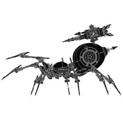 steampunk mechanical war spider 3d assembly model kit – build your own industrial arachnid artillery