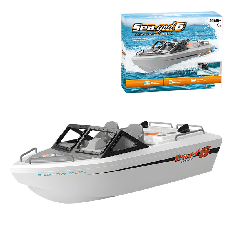 1/12 scale 2.4g 8km/h rc karting boat model rtr version