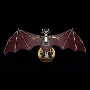 3D Bat Mechanical Steampunk Metal Assembly Animal Model Creepy Halloween Decor - EngineDIY