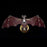 3D Bat Mechanical Steampunk Metal Assembly Animal Model Creepy Halloween Decor