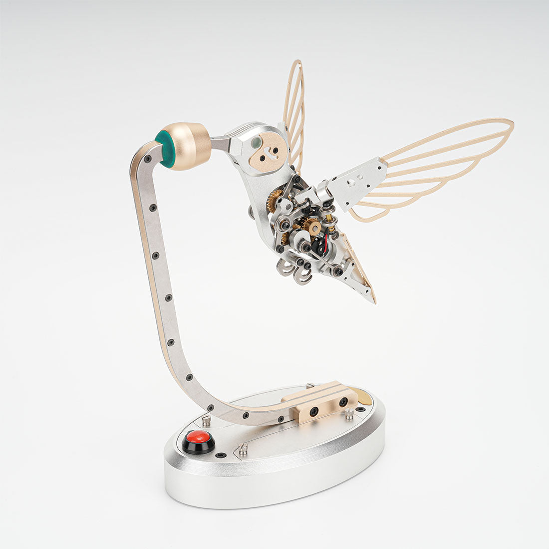 3d metal mechanical hummingbird model kit