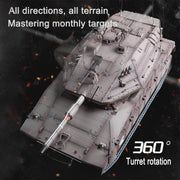 1/16 Israel Merkava-IV 2.4G RC Infrared Combat Tank Model Military Vehicle Toy - EngineDIY