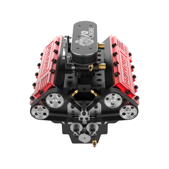 Toyan Motor V8 FS-V800 28cc DIY 4Stroke 8Cylinder RCNitro Engine Kit 2023  Model