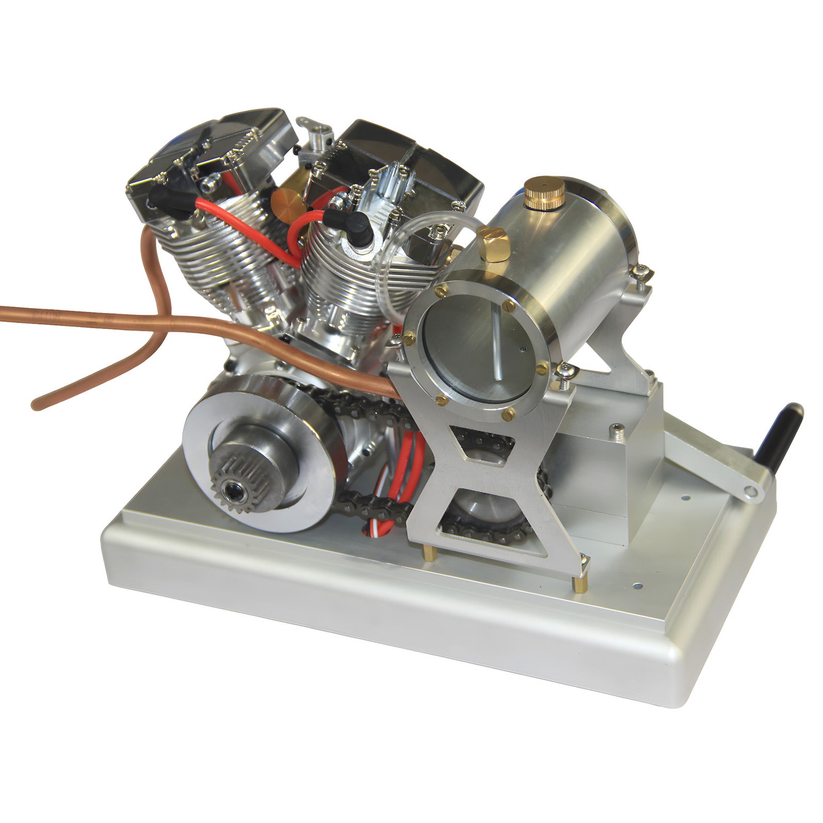 CISON FG-VT157 15.7cc V-Twin Shovelhead Engine with Upgrade Kick Start ...