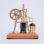 RETROL R01 1/12 Scale Hot Air Pumping Engine Model Water-cooled Stirling External Combustion Engine Mechanical Toy Set