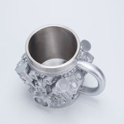 v8 engine coffee cup with stainless steel liner creative gift