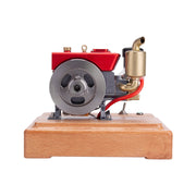 RETROL 1/8 2.6cc Mini Single-Cylinder Four-Stroke Gasoline Engine Model Upgraded Internal Combustion Engine Model - EngineDIY