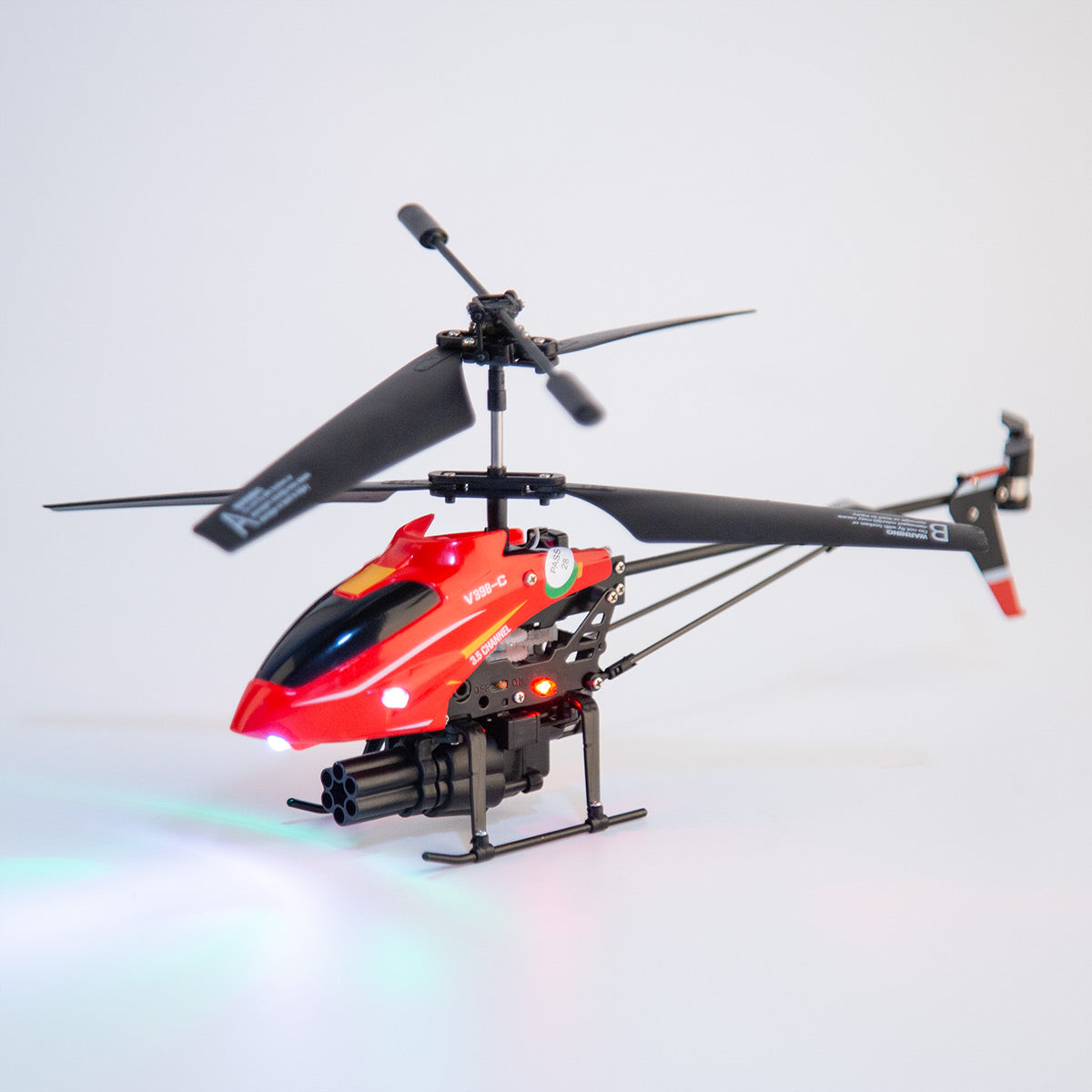  dual-blade rc helicopter with adjustable Left/right hand throttle