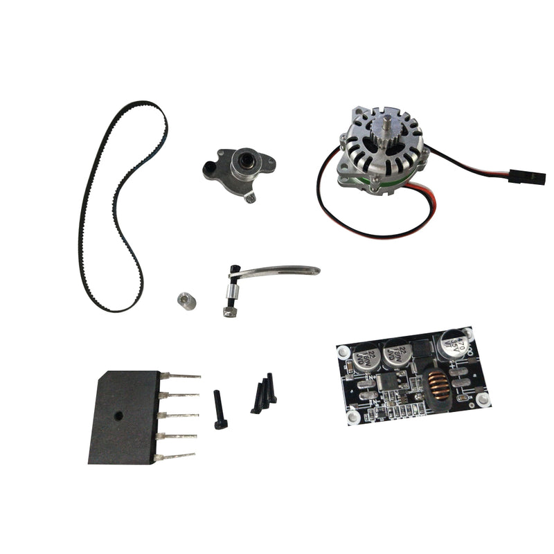 CISON Mini DC Generator + Rectifier + Fixed Bracket DIY Modification Accessory Set for CISON Four Cylinder Engine Models - EngineDIY