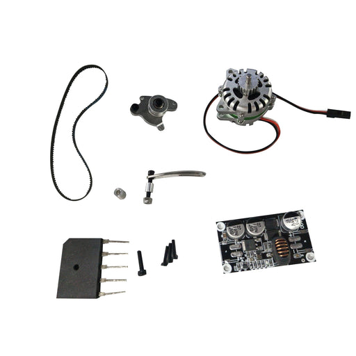 CISON Mini DC Generator + Rectifier + Fixed Bracket DIY Modification Accessory Set for CISON Four Cylinder Engine Models - EngineDIY