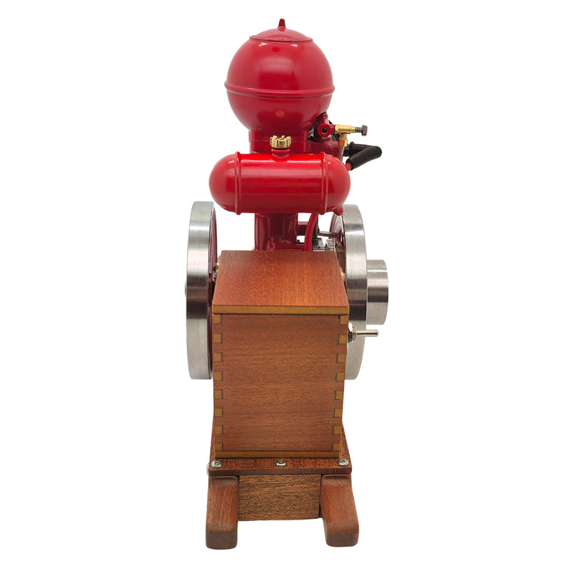 retrol & okmo b01 ball top miniature water-cooled single-cylinder 4-stroke hit and miss gasoline internal combustion engine model