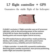 FLISHRC FL500 AH-6 Little Bird 500-Class 2.4G 6CH Scale RC Helicopter Model with L7 Flight Controller and 4-Mode Positioning GPS RTF - EngineDIY