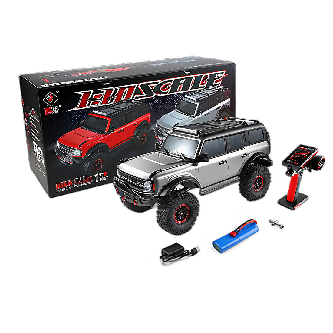 1/10 scale 2.4g 4wd rc off-road car rtr version