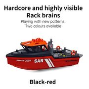 1/32 scale 2.4g 8km/h rc rescue boat model rtr version