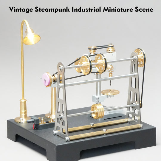 RETROL GF-01 Mechanical Transmission Kit - Functional DIY Expansion for SE-01/02/03 Steam Engine Models