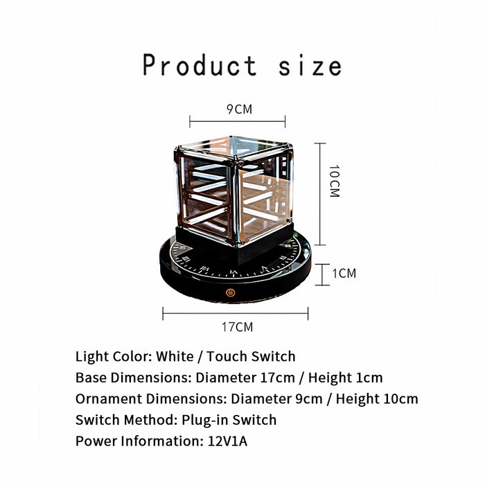 Magnetic Levitation Cube Desk Decor - EngineDIY