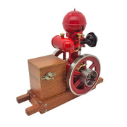 retrol & okmo b01 ball top miniature water-cooled single-cylinder 4-stroke hit and miss gasoline internal combustion engine model