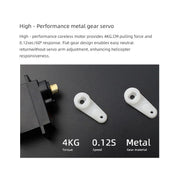 FLYWING MH-60T 2.4G 6CH 470-Class Quick-Release 4-Rotor Scale RC Military Helicopter Model with ACE Flight Controller, GPS Positioning & Left/Right-Hand Control - EngineDIY