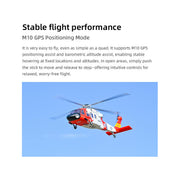 FLYWING MH-60T 2.4G 6CH 470-Class Quick-Release 4-Rotor Scale RC Military Helicopter Model with ACE Flight Controller, GPS Positioning & Left/Right-Hand Control - EngineDIY