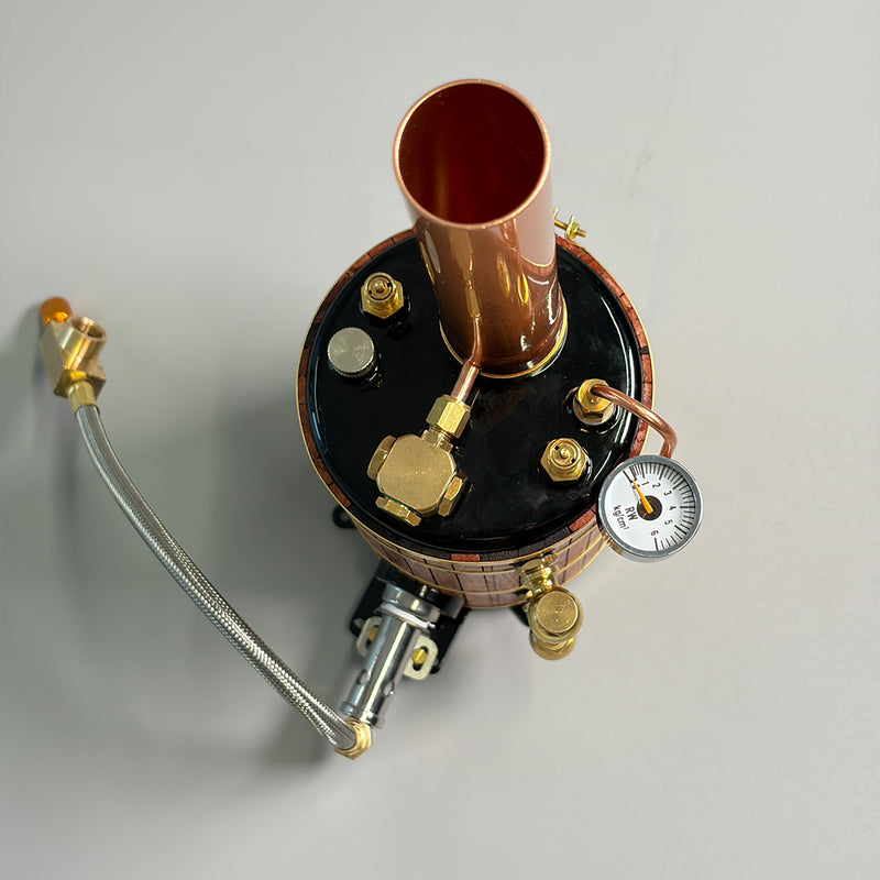 500ml vertical steam boiler accessory for model ship engines