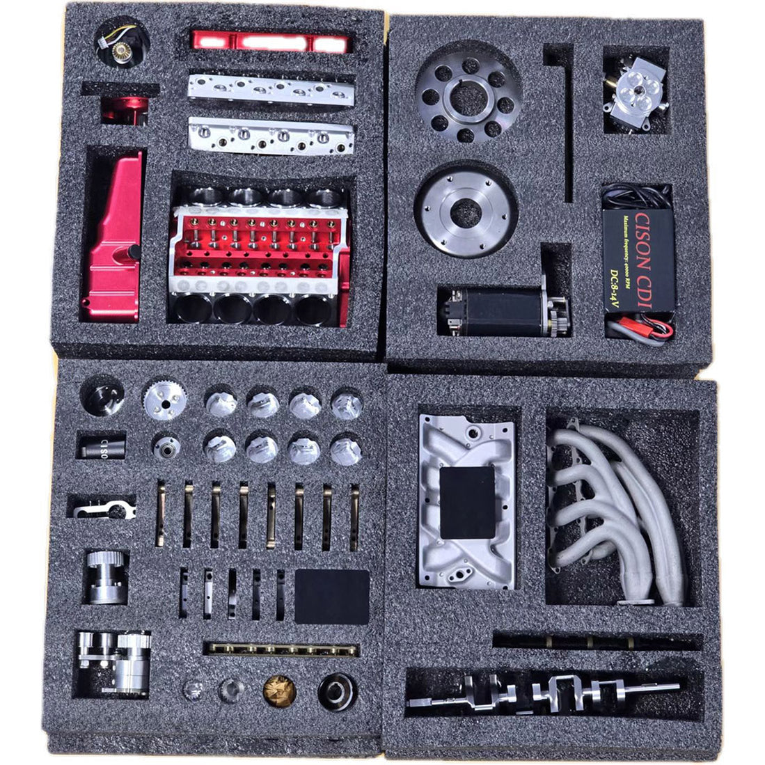 CISON V8 Engine - Build Your Own Small Block V8 Engine that Works ...