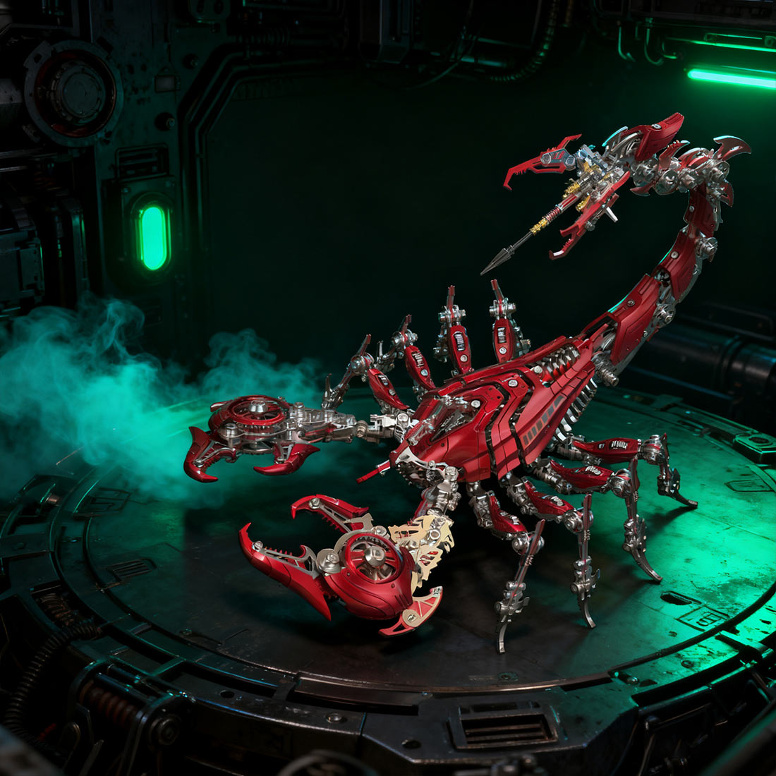 shadowstrike 3d metal-pc mechanical war scorpion model kit