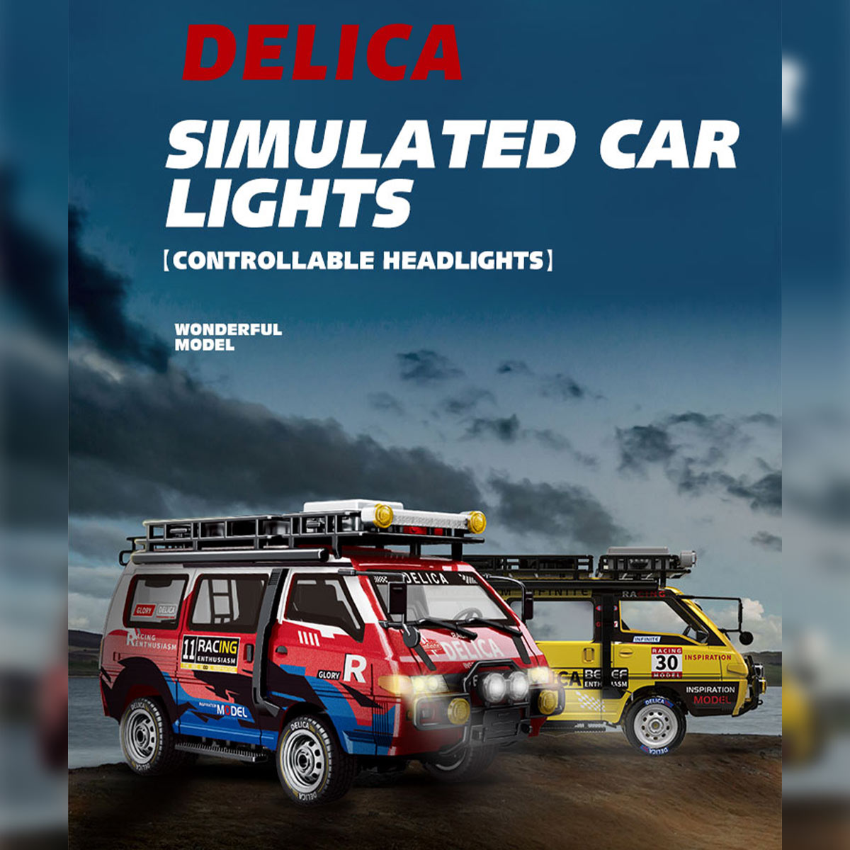 JXC5813B 1/24 Scale 2.4G 4WD Full-Proportional Synchronous RC Car Model