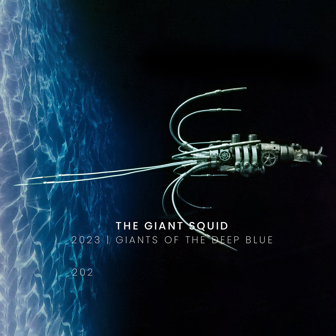 Puzzle 3D en métal à monter soi-même, calamar géant steampunk, kits d'assemblage en métal, ornement créatif