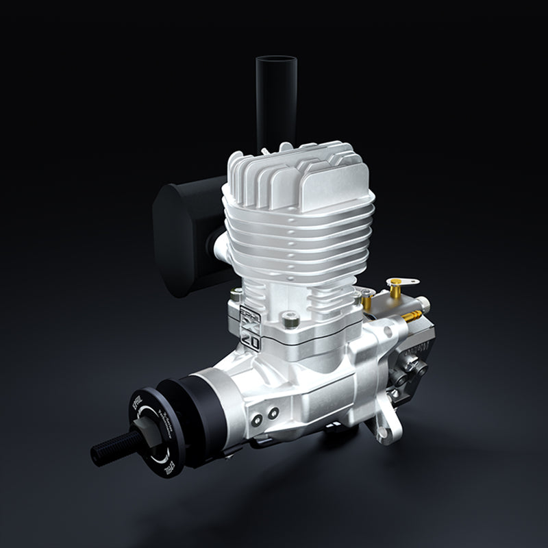 ephil xg-20cc-s glow plug two-stroke single cylinder gasoline engine model for fixed-wing aircraft models