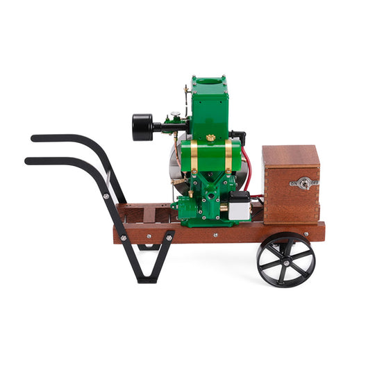 RETROL & OKMO D Type Stationary Miniature Gasoline Internal Combustion Engine Model Centennial Anniversary Edition - EngineDIY