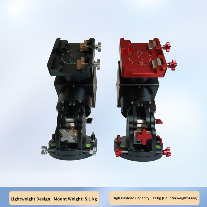 XJ HM-17 Harmonic Equatorial Mount with Hand Controller, Compatible with NINA, ASCAIR - EngineDIY
