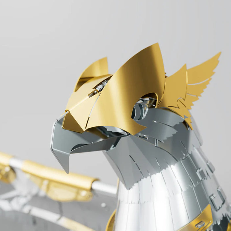 3D Stainless Steel Mechanical Eagle DIY Assembly Model Kit, Desktop fo ...