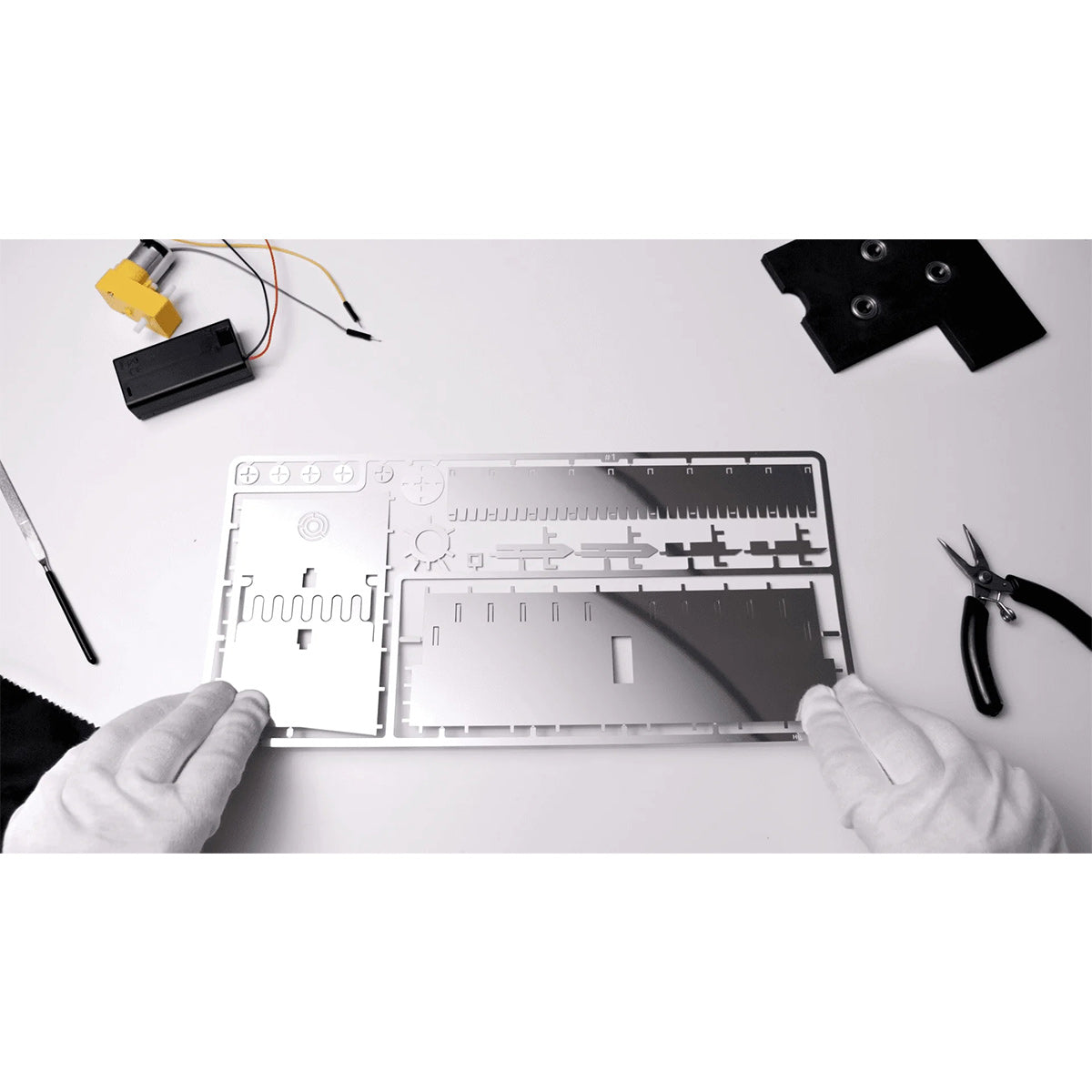 air force jet turbine 3D metal aircraft turbine model kit, collectible desktop display for aviation lovers-58pcs