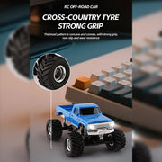1/36 scale 2.4g 4wd proportional rc off-road car – led lights, long battery life