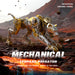 3d full-metal mechanical leopard model kit