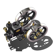 enginediy retrol engine hm-01 7cc engine 4-stroke horizontal hit and miss internal combustion engine model