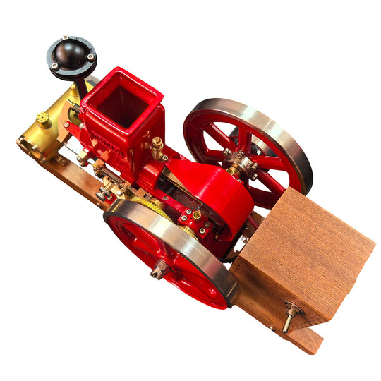 RETROL & OKMO B02 Miniature Horizontal 4-Stroke Hit and Miss Gasoline Engine Model - EngineDIY