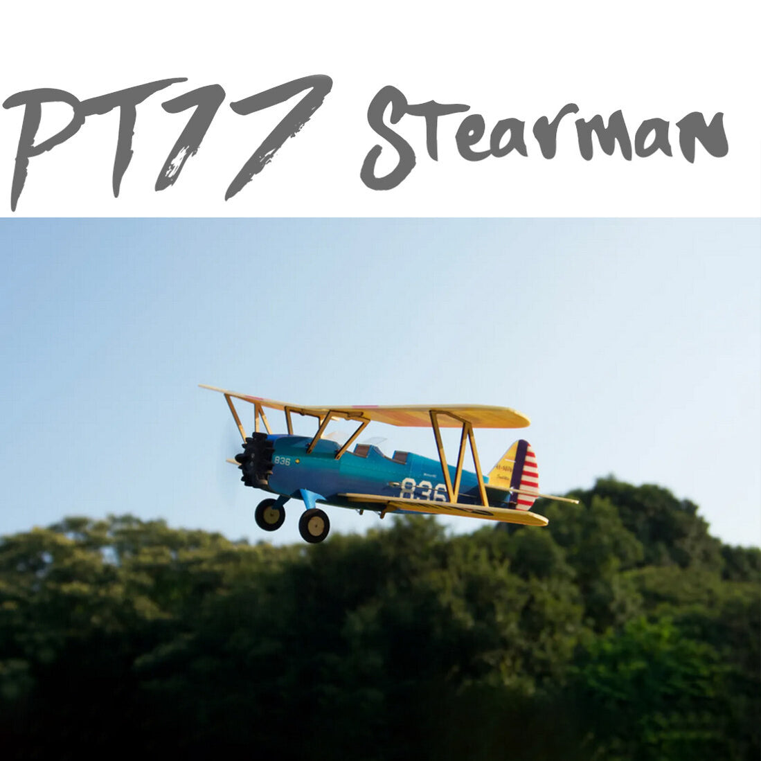 MinimumRC PT17 Aircraft 2.4G RC 4CH Airplane Model Aeromodelling Toy EngineDIY