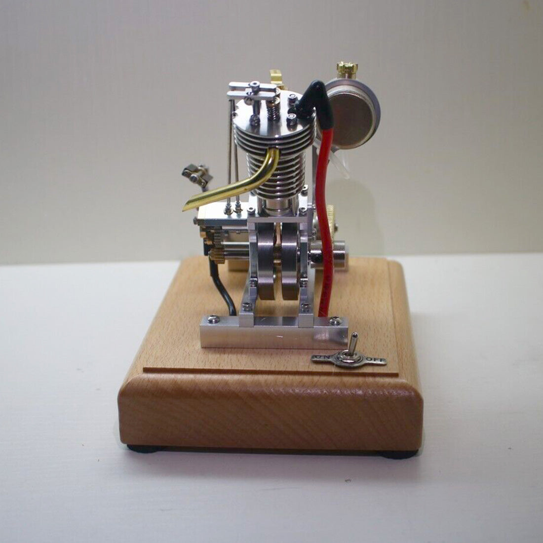 H09 Mini Hoglet Single-Cylinder Four-Stroke Gasoline Engine Model for Motorcycles with Pedal Start