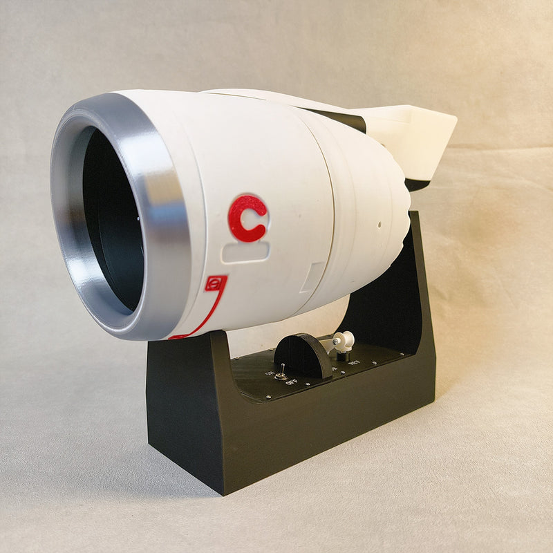 3D Printed TR900 Turbofan Engine Model that Works-Functional Rotating Aircraft Engine