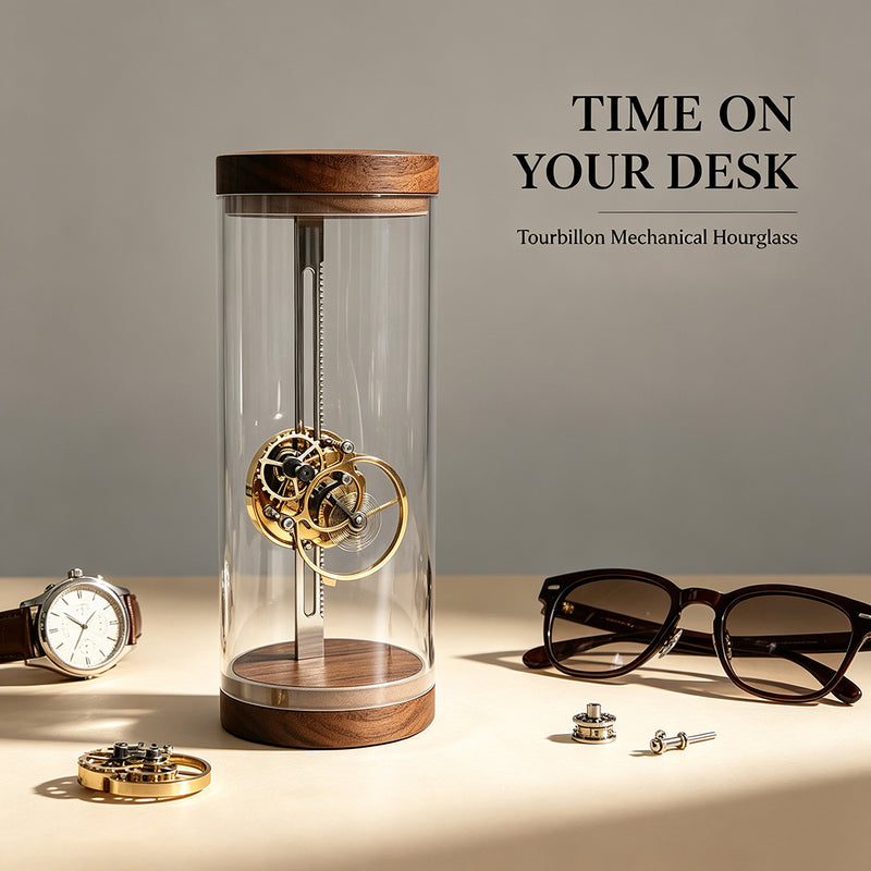 Mechanisches Sanduhr-Timer-Modell